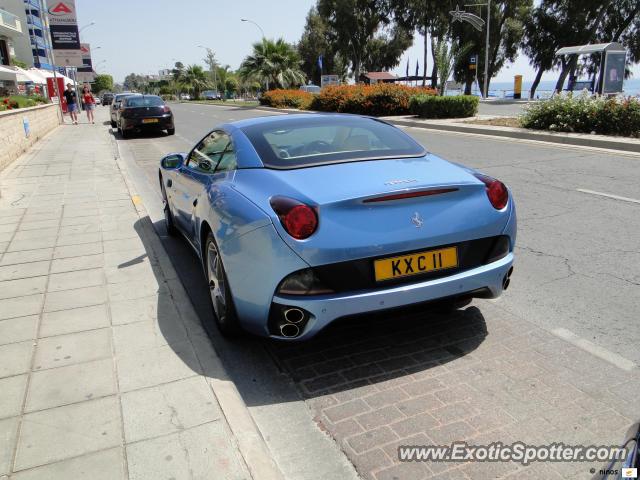 Ferrari California spotted in Limassol, Cyprus
