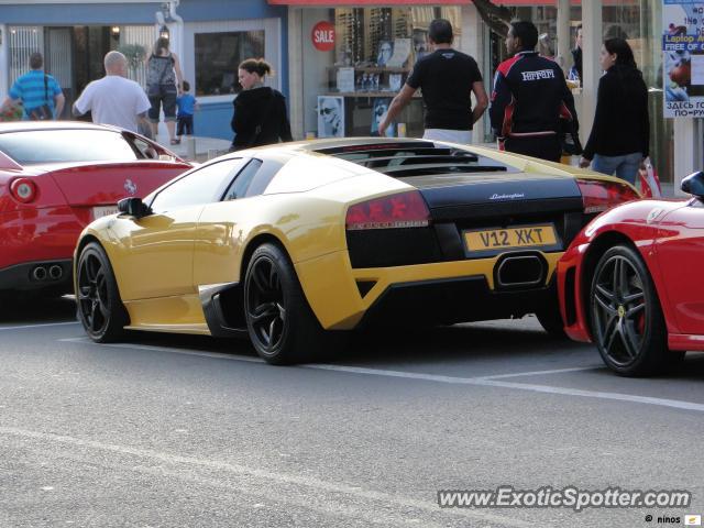 Lamborghini Murcielago spotted in Pafos, Cyprus