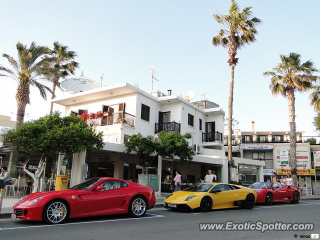 Ferrari 599GTB spotted in Pafos, Cyprus