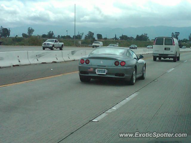 Ferrari 575M spotted in Norco, California