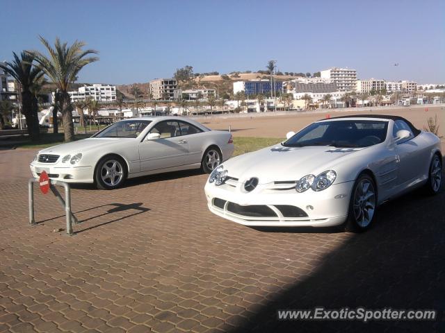 Mercedes SLR spotted in Agadir, Morocco