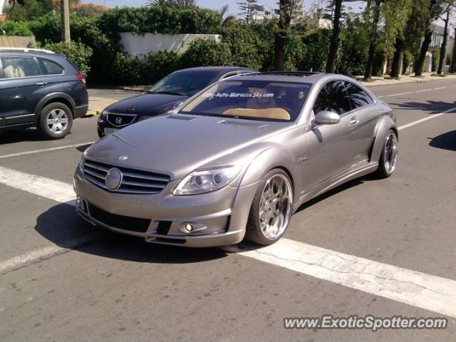 Mercedes SL 65 AMG spotted in Casablanca, Morocco