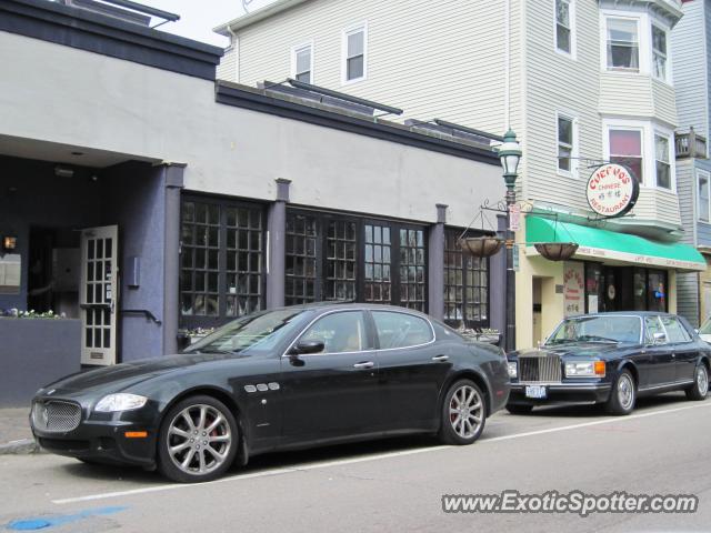 Maserati Quattroporte spotted in Providence, Rhode Island