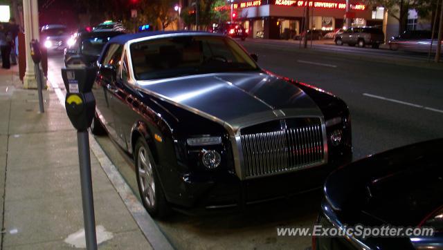 Rolls Royce Phantom spotted in San francisco, California