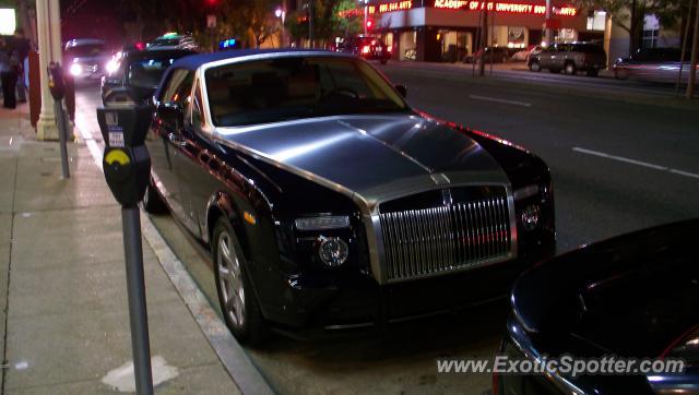 Rolls Royce Phantom spotted in San francisco, California