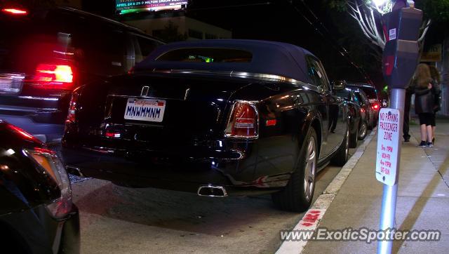 Rolls Royce Phantom spotted in San francisco, California