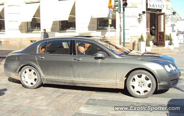 Bentley Continental spotted in Helsinki, Finland