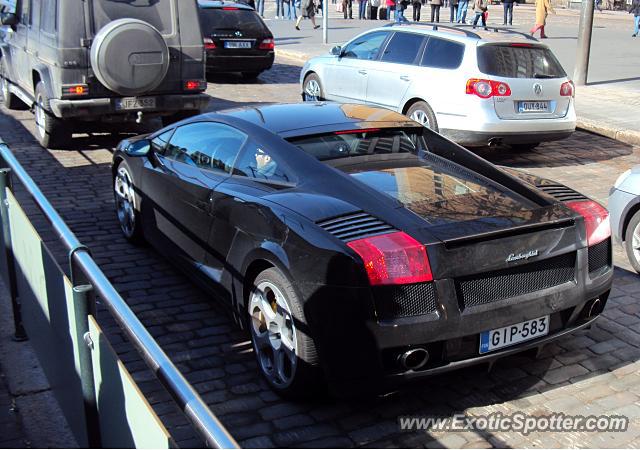 Lamborghini Gallardo spotted in Helsinki, Finland