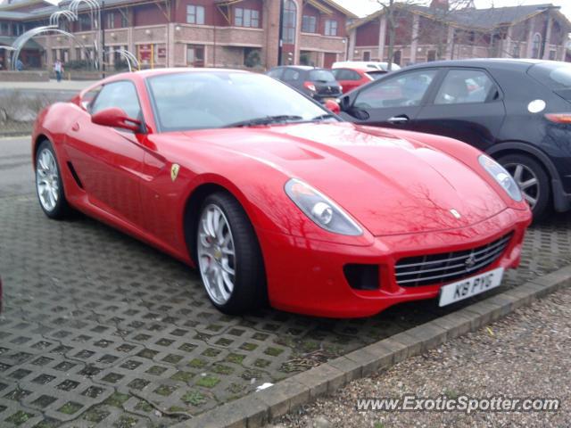 Ferrari 599GTB spotted in Braintree, United Kingdom