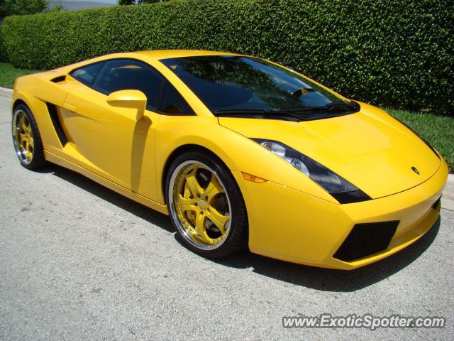 Lamborghini Gallardo spotted in Santo Domingo, Dominican republic