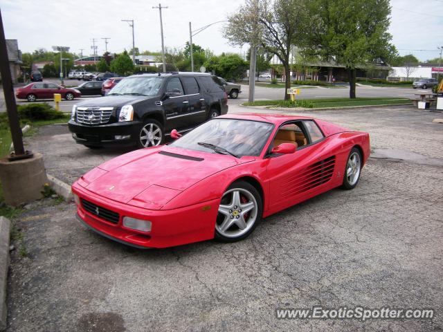Ferrari Testarossa spotted in Barrington, Illinois