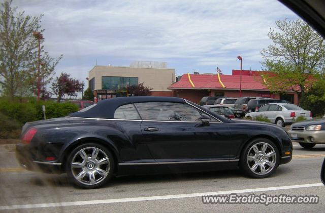 Bentley Continental spotted in Lake Zurich, Illinois