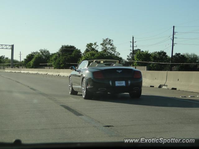 Bentley Continental spotted in Houston, Texas