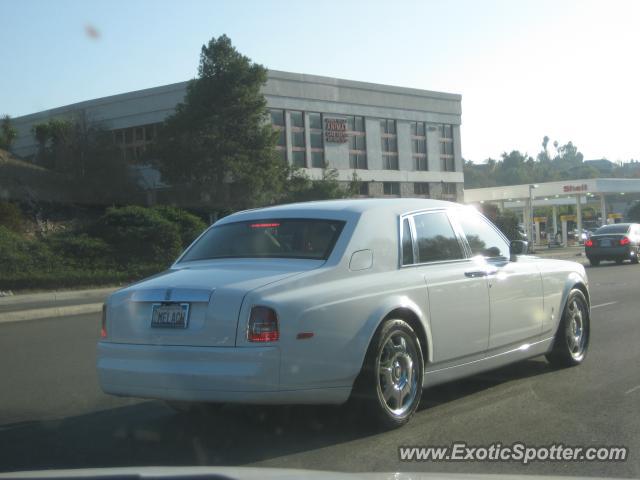 Rolls Royce Phantom spotted in Laguna Hills, California