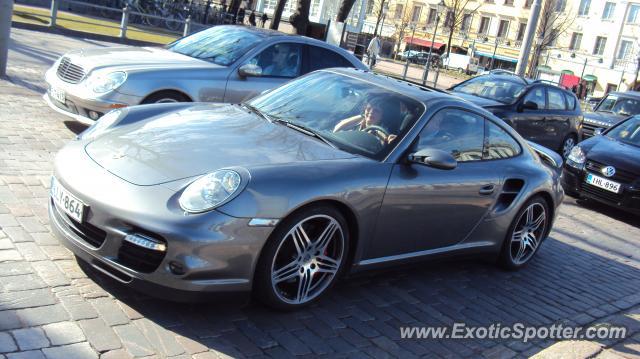 Porsche 911 Turbo spotted in Helsinki, Finland