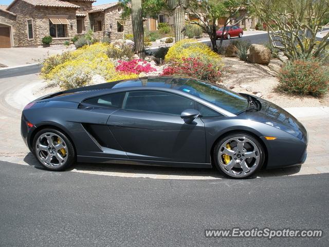 Lamborghini Gallardo spotted in MESA, Arizona