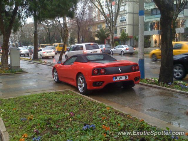 Ferrari 360 Modena spotted in Istanbul, Turkey
