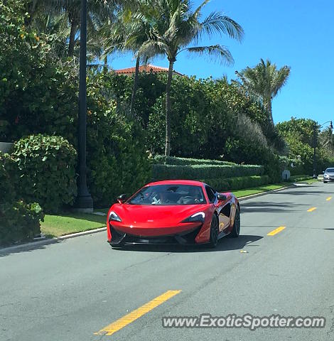 Mclaren 570S spotted in Palm Beach, Florida