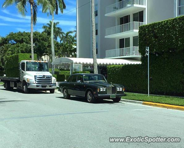 Rolls-Royce Silver Shadow spotted in Palm Beach, Florida
