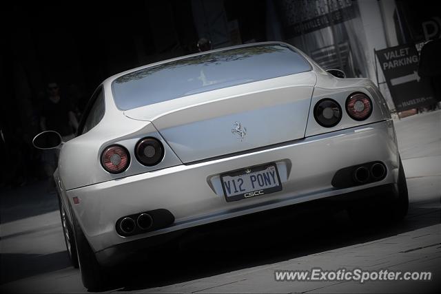 Ferrari 575M spotted in Toronto, Canada