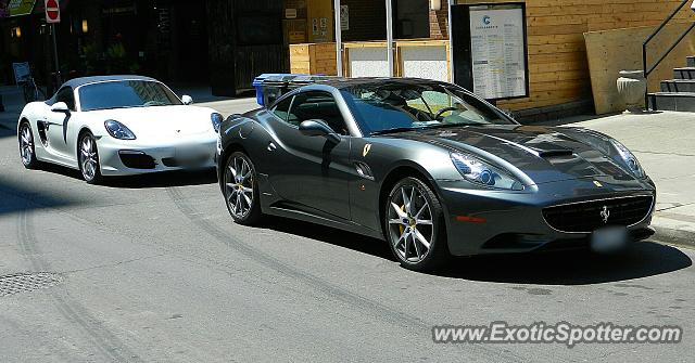 Ferrari California spotted in Toronto, Canada