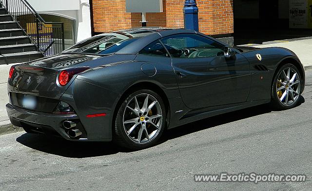 Ferrari California spotted in Toronto, Canada