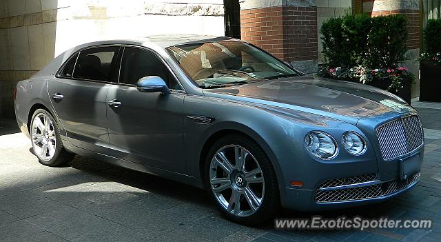 Bentley Flying Spur spotted in Toronto, Canada