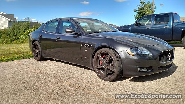 Maserati Quattroporte spotted in Madison, Wisconsin