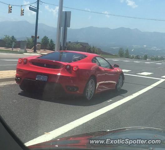 Ferrari F430 spotted in Colorado Springs, Colorado