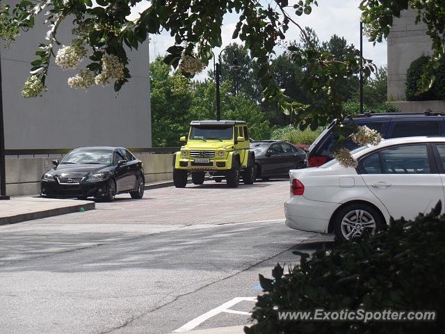 Mercedes 4x4 Squared spotted in Atlanta, Georgia