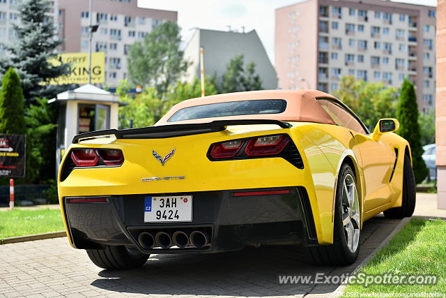 Chevrolet Corvette ZR1 spotted in Warsaw, Poland