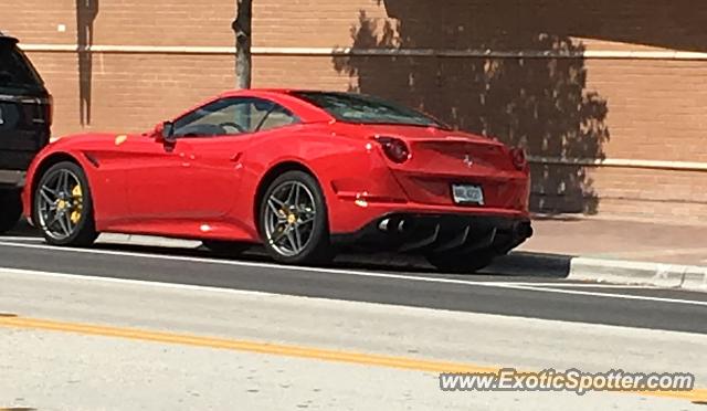 Ferrari California spotted in Orlando, Florida