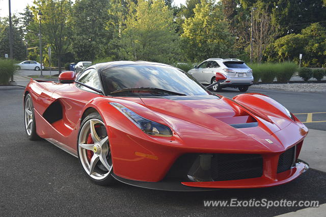 Ferrari LaFerrari spotted in Pittsford, New York