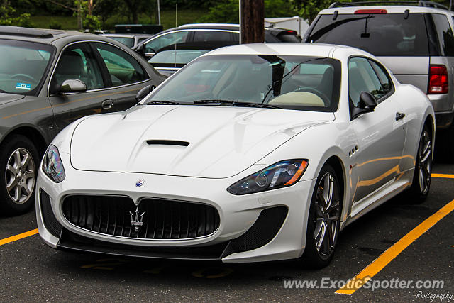 Maserati GranTurismo spotted in Greenwich, Connecticut