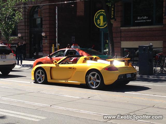 Porsche Carrera GT spotted in Toronto, Canada