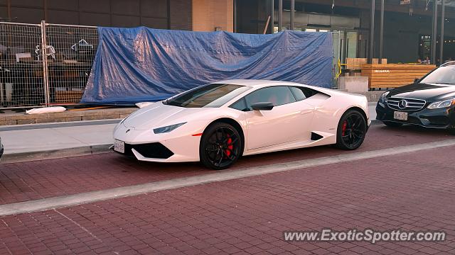 Lamborghini Huracan spotted in Toronto, Canada