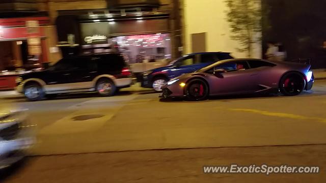 Lamborghini Huracan spotted in Chicago, Illinois