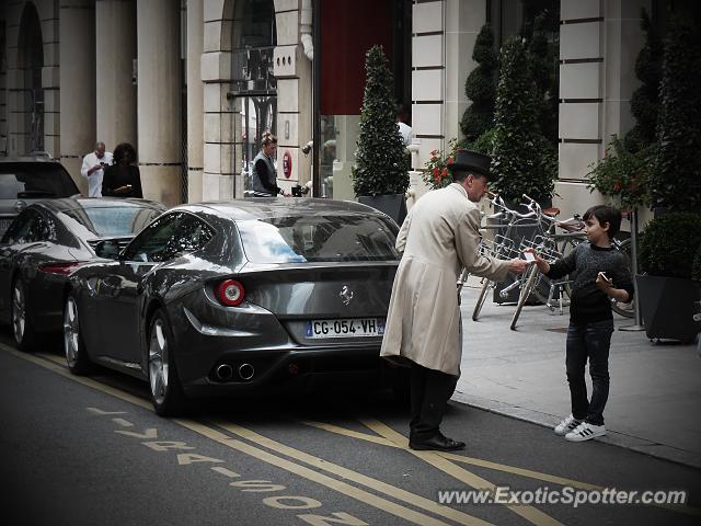 Ferrari FF spotted in Paris, France