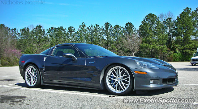 Chevrolet Corvette ZR1 spotted in Cary, North Carolina