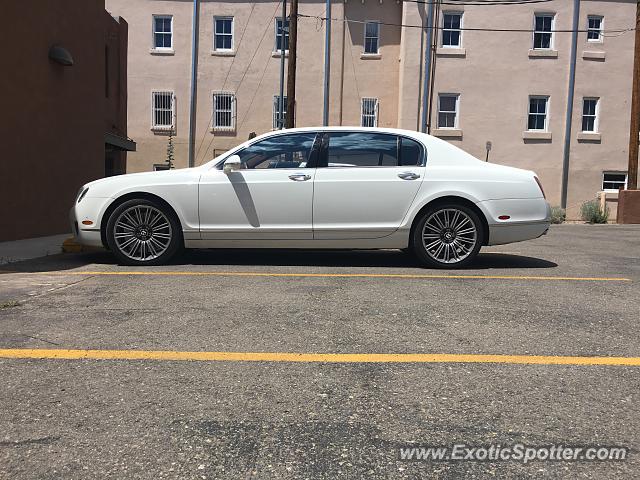 Bentley Flying Spur spotted in Santa Fe, New Mexico