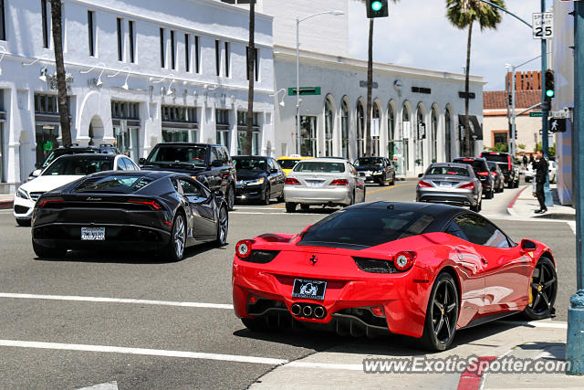 Lamborghini Huracan spotted in Beverly Hills, California