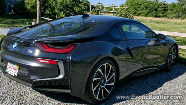 BMW I8 spotted in Orleans, Massachusetts