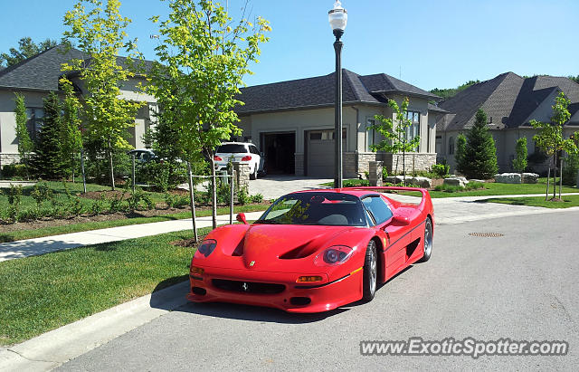 Ferrari F50 spotted in London, Ontario, Canada