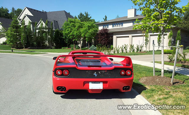 Ferrari F50 spotted in London, Ontario, Canada