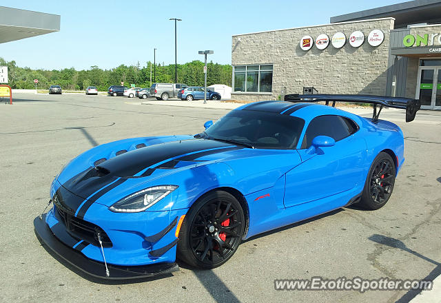 Dodge Viper spotted in Kitchener, Canada
