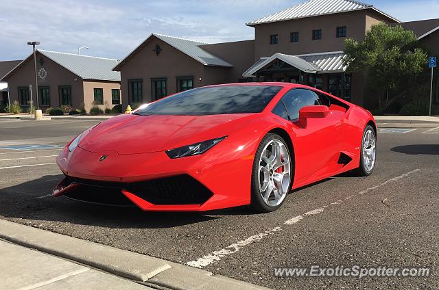 Lamborghini Huracan spotted in Albuquerque, New Mexico