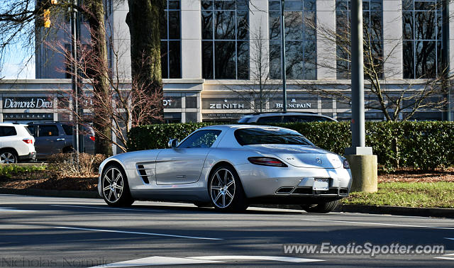 Mercedes SLS AMG spotted in Charlotte, North Carolina