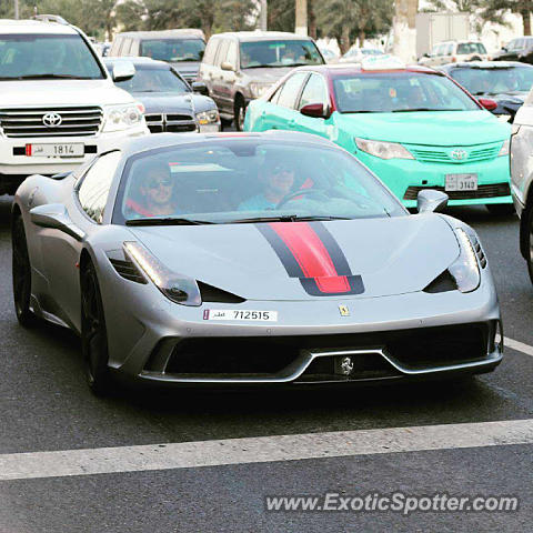 Ferrari 458 Italia spotted in Doha, Qatar