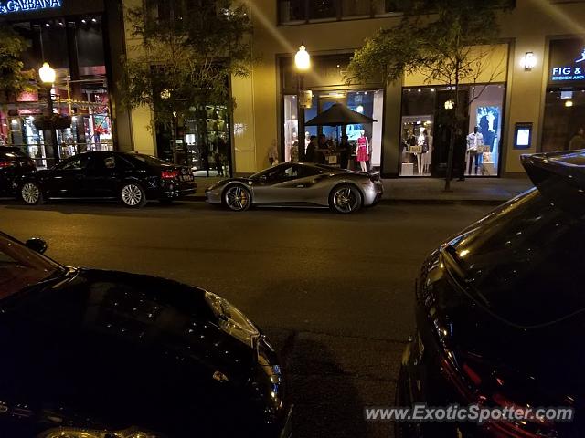 Ferrari 488 GTB spotted in Chicago, Illinois