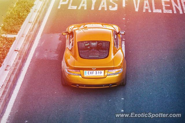 Aston Martin DB9 spotted in Alicante, Spain
